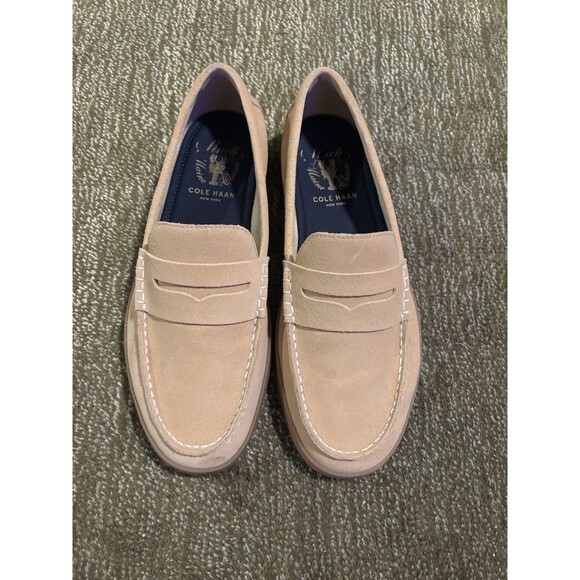 Cole Haan Tan Suede Penny Loafers 9.5M main image 7